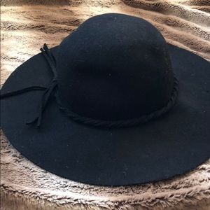 Black Floppy Hat